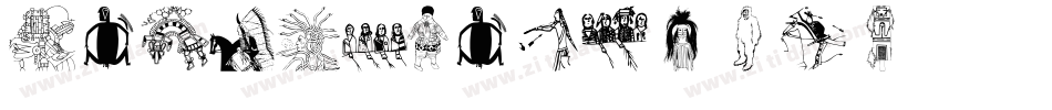 Native Land Two字体转换